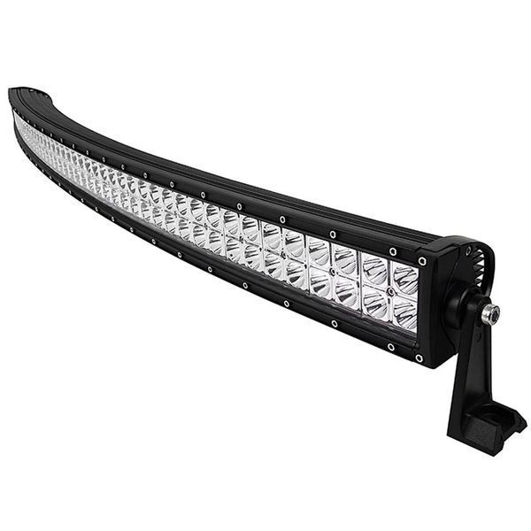 Панорамная LED БАЛКА, на кенгурятник, на крышу (56СМ) 120ВТ (СВЕТОДИОДЫ 3W X40ШТ) боковой крепеж 120W Pro Дуга  фото