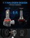 Світлодіодні LED лампи NAOEVO V05 H11 12 000 Lm 10W . Led лампа H8/H11  Nao Evo V05 - Н11 фото 7