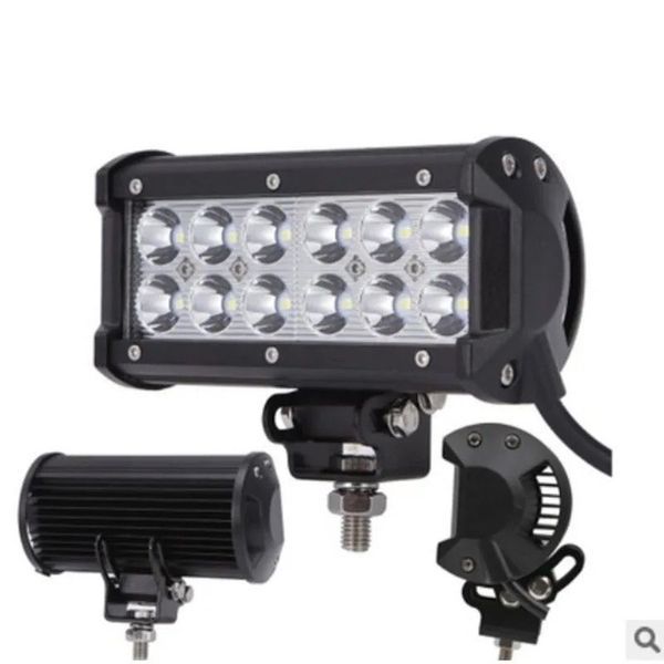 Світлодіодні Led фари 12-24V 36W 6000K Spot LED (лід) прямокутні фари на авто, трактор, мото 36W Spot фото