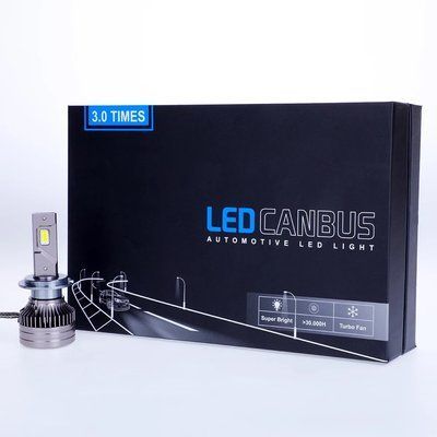 Светодиодные LED лампы H7  12 000 Lm. Led лампа H7 110W Q3-H7 фото