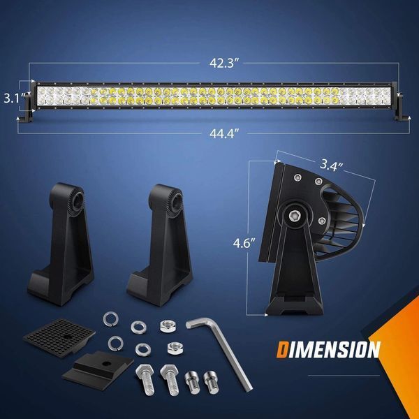 Фара светодиодная LED балка 180W Combo Led Bar-180/S+F фото