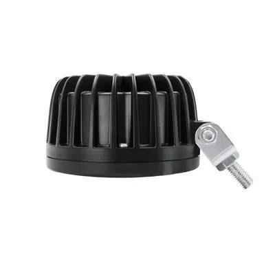Комплект LED фар (2 шт.) 3 лінзи кругла + Ангельські очі + фари з лінзою і світлотіньовий кордоном! 30W 12-24V  L-30W-3 Лінзи -K фото