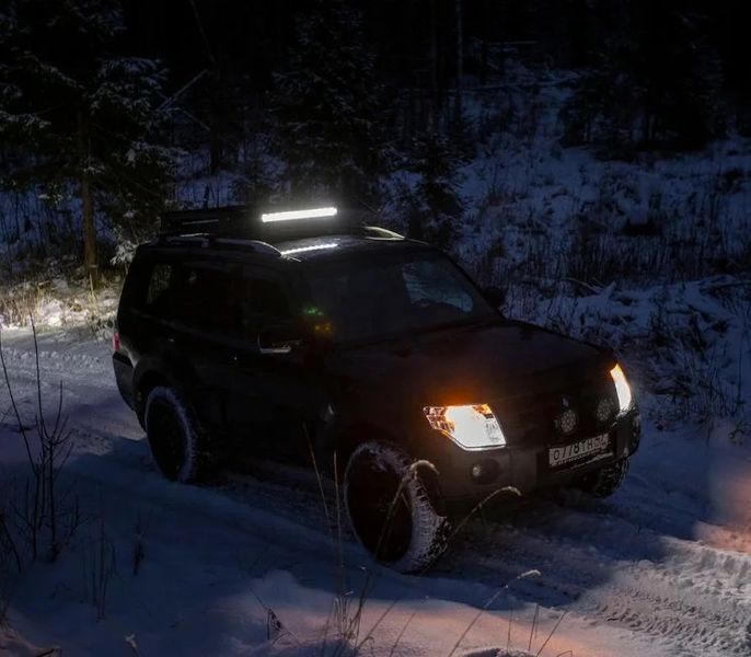 LED балка WG-C6D 120W ближнє світло 700mm 9D-120W 700 mm фото