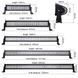 Світлодіодна LED балка люстра на дах авто 240W Combo ближній+дальний 18 000Lm Led Bar-240W S+F Pro фото 11