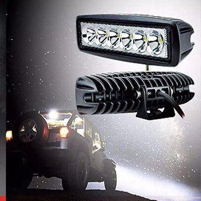 Светодиодная фара AllLight 18W 6chip EPISTAR 9-30V 6000K (2шт) AL1 18W Spot фото