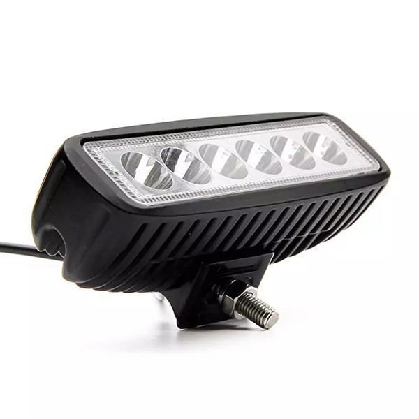 Світлодіодна фара AllLight 18W 6chip EPISTAR 9-30V 6000K (2шт) AL1 18W Spot фото
