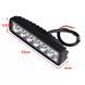 Світлодіодна фара AllLight 18W 6chip EPISTAR 9-30V 6000K (2шт) AL1 18W Spot фото 5