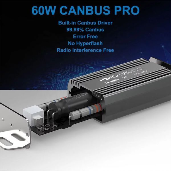 Лампа светодиодная для фар LED HB4 (9006) 13 000LM Мах3 фото